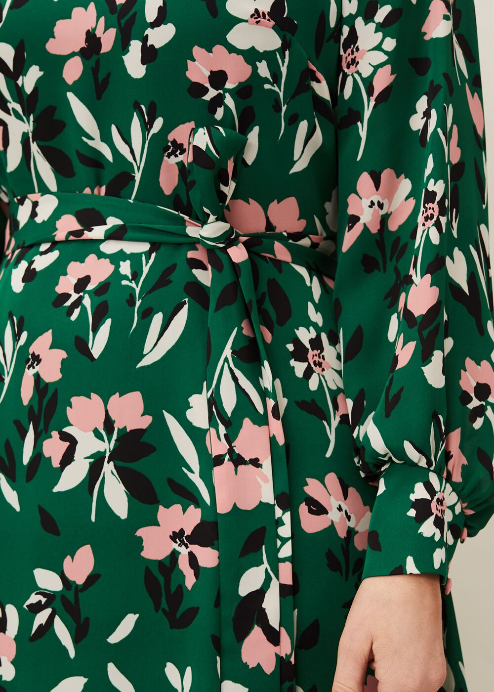 Emmy Floral Dress - Jade/Multi