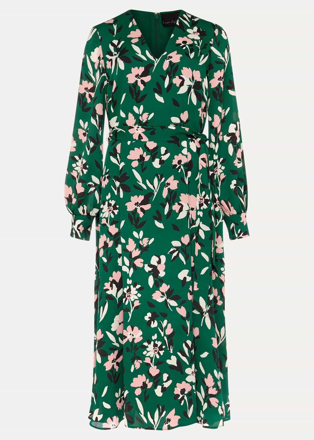 Emmy Floral Dress - Jade/Multi