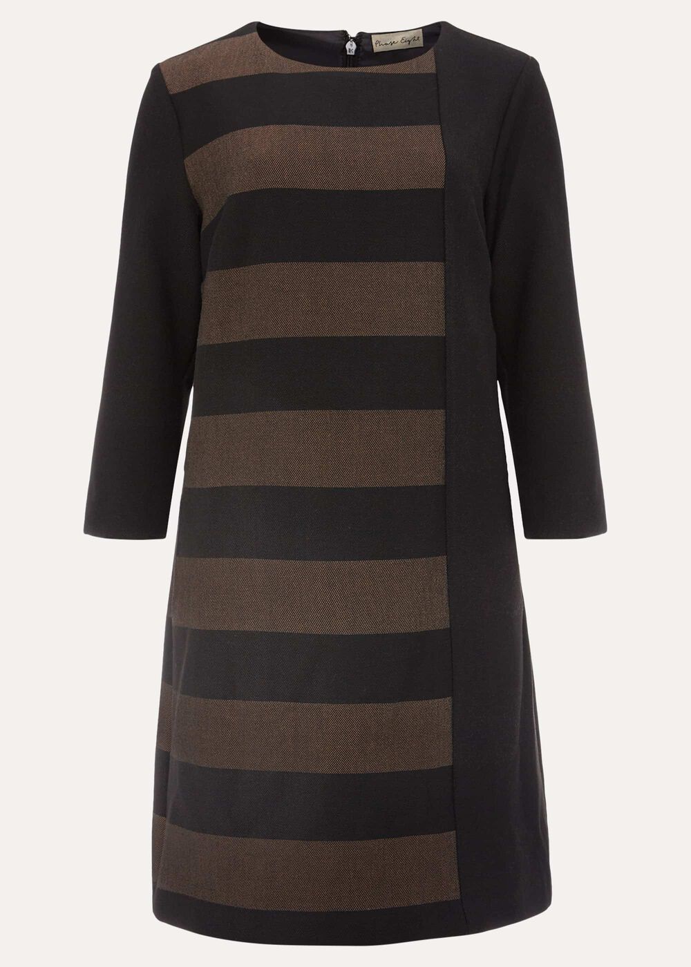 Sophie Sapphire Dress - Black/Camel