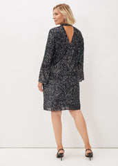 Henrika Embellished Shift Dress - Multi-Coloured