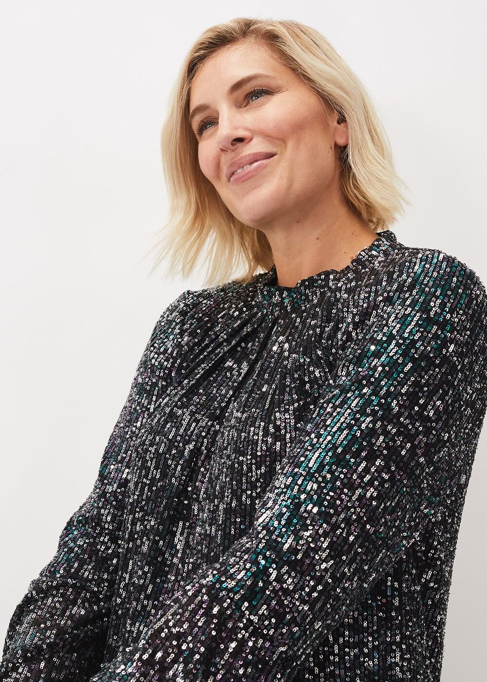 Henrika Embellished Shift Dress - Multi-Coloured