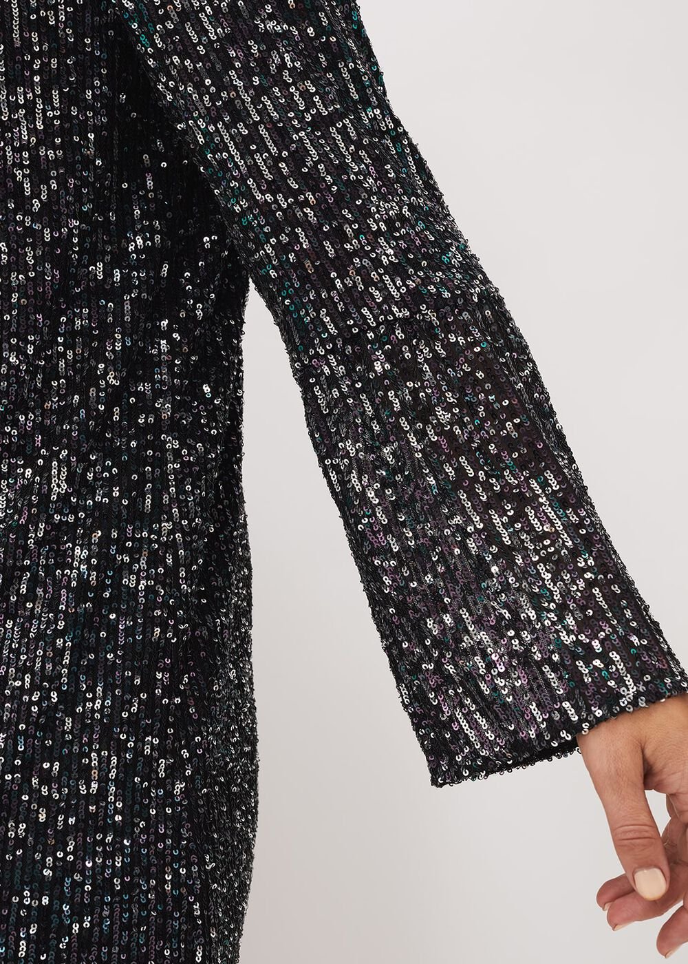 Henrika Embellished Shift Dress - Multi-Coloured