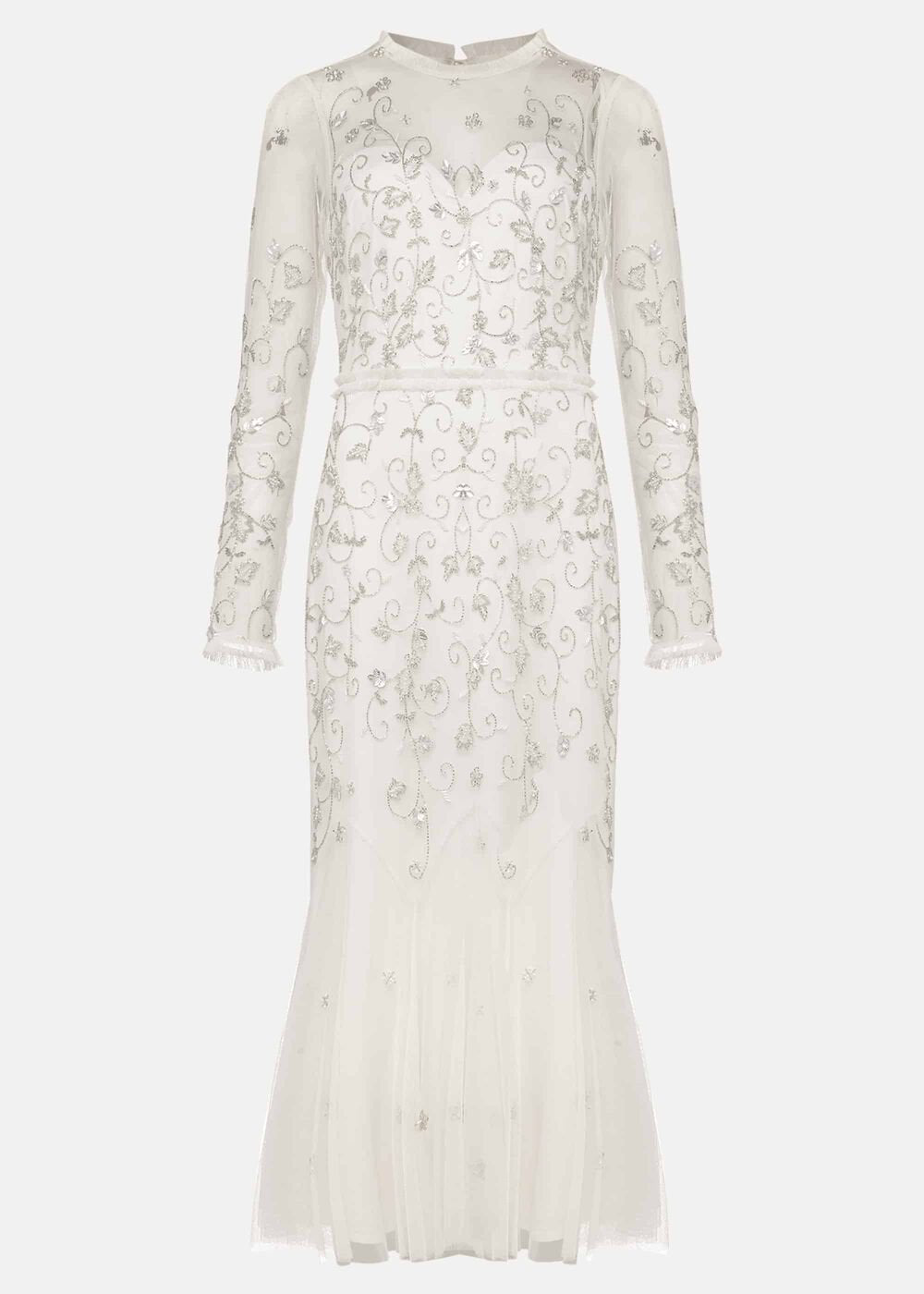Annie Embellished Wedding Dress - Ivory