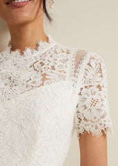 Amaliah Lace Jumpsuit - Ivory