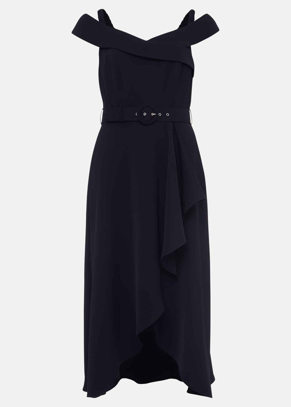 Ashleigh Bardot Dress - Navy