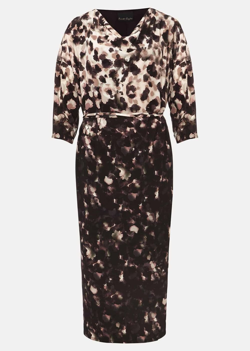 Corrie Abstract Spot Print Dress - Multi-Coloured