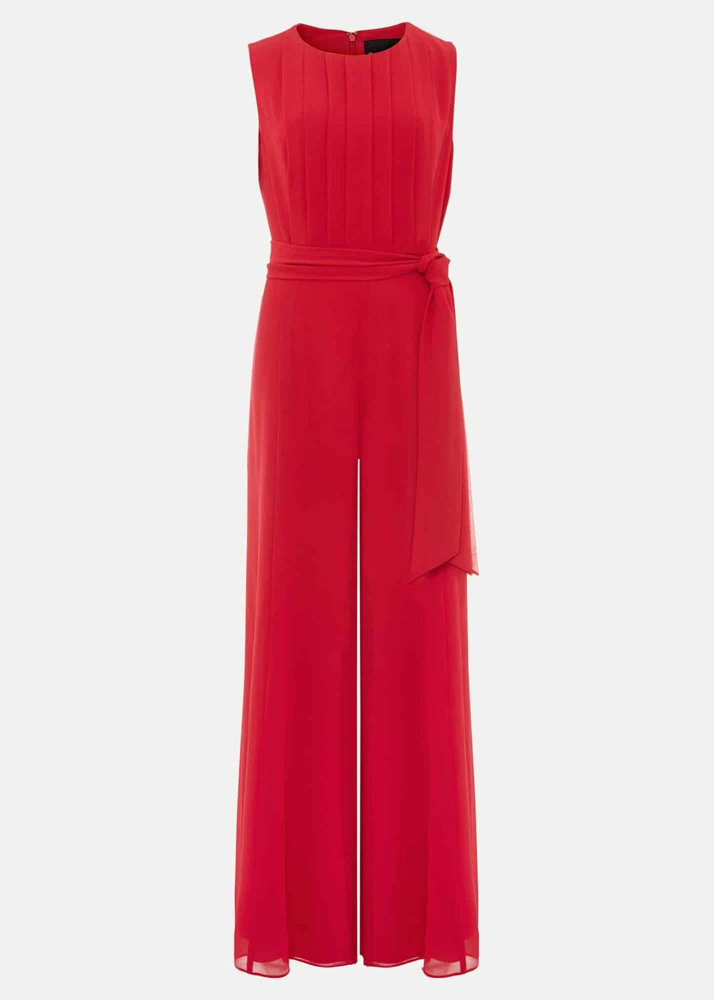 Clarabella Wide Leg Jumpsuit - Lipstick