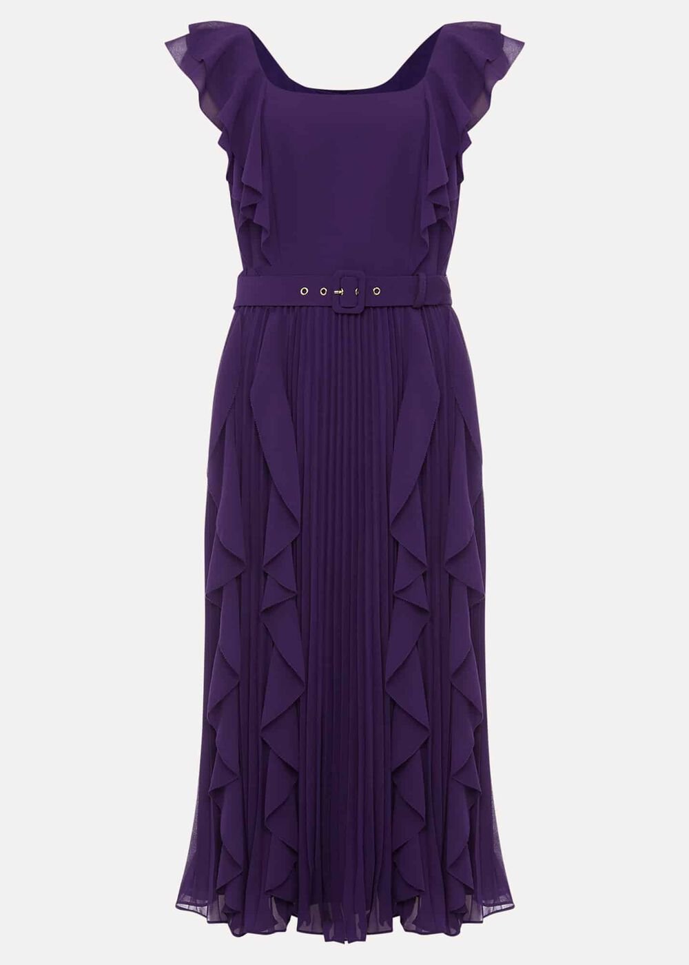 Bailey Pleated Dress - Violet