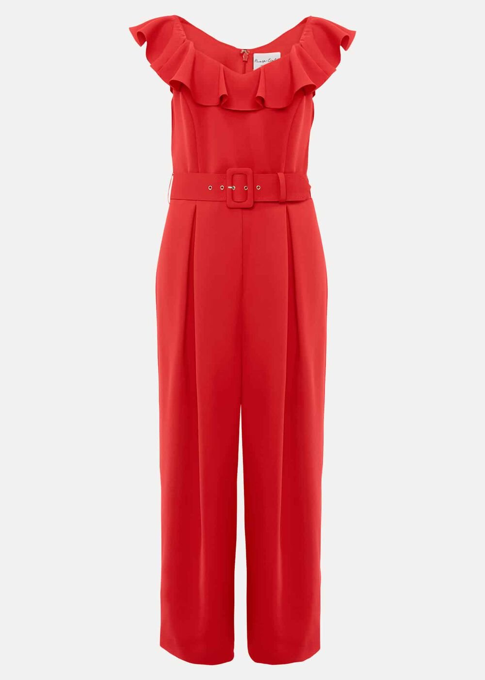 Tazanna Wide Leg Jumpsuit - Fire