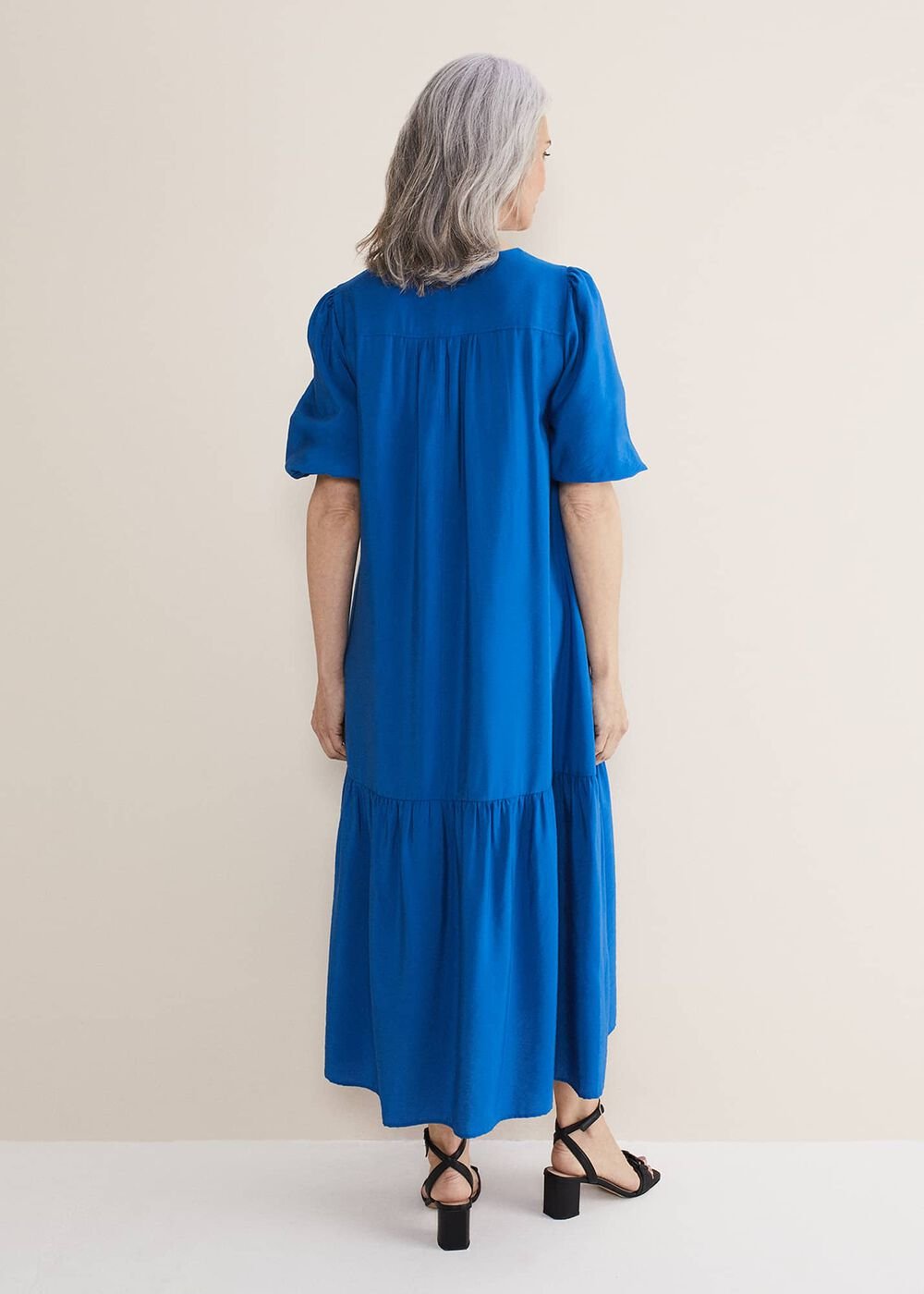 Ive Midi Dress - Cobalt