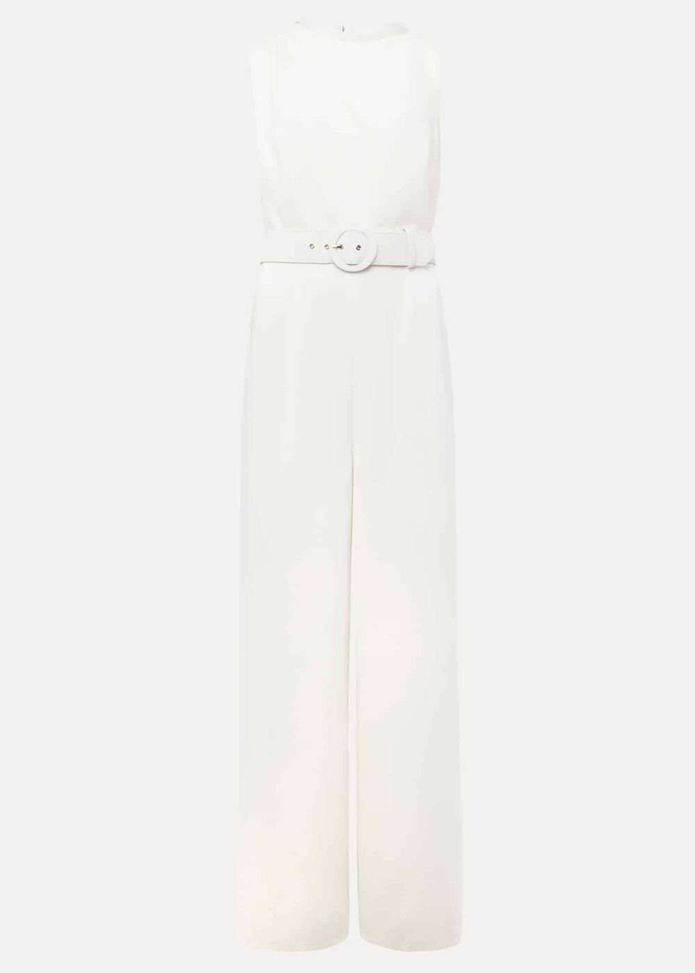 Gracie Wide Leg Jumpsuit - Ivory