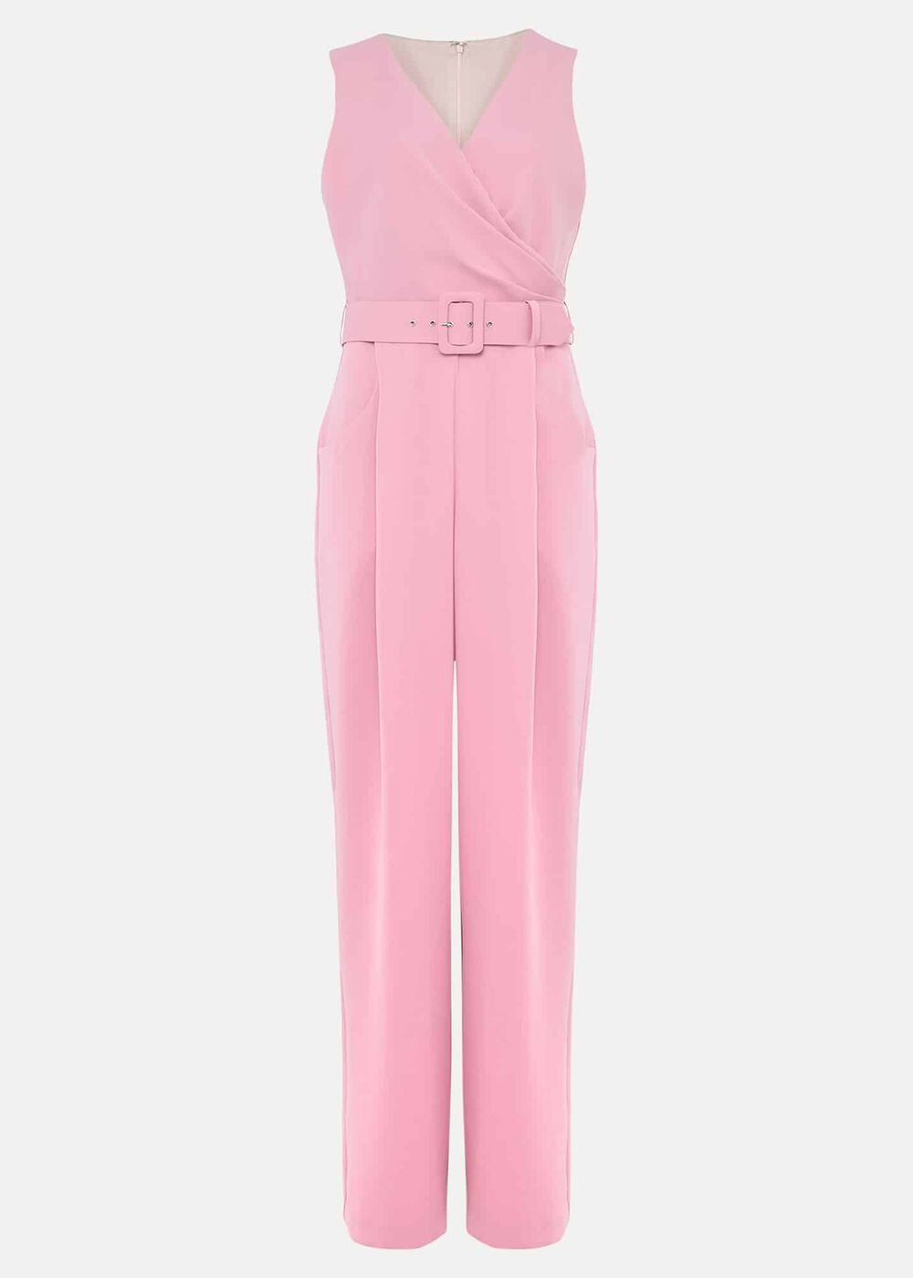 Lissia Pink Wide Leg Jumpsuit - Candy Pink