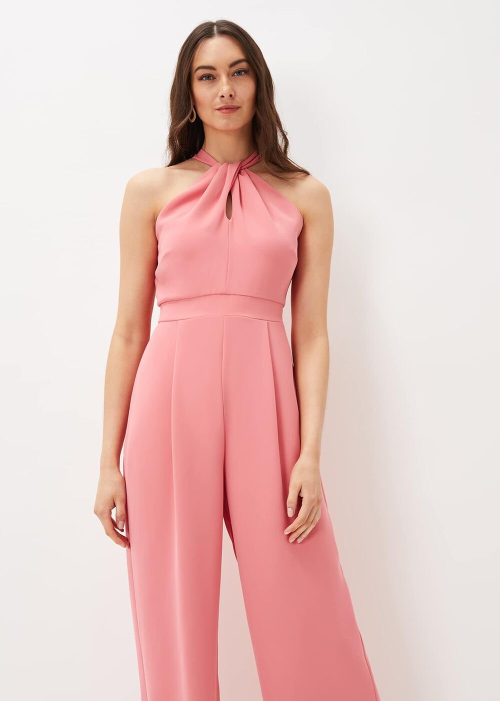 Mellany Wide Leg Jumpsuit - Watermelon