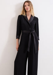 Kylie Tux Jumpsuit - Black