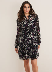 Millicent Print Tiered Dress - Multi-Coloured
