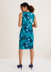 Corrin Print Jackie Dress - Malachite/Multi