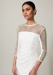 Belle Embellished Maxi Dress - Ivory