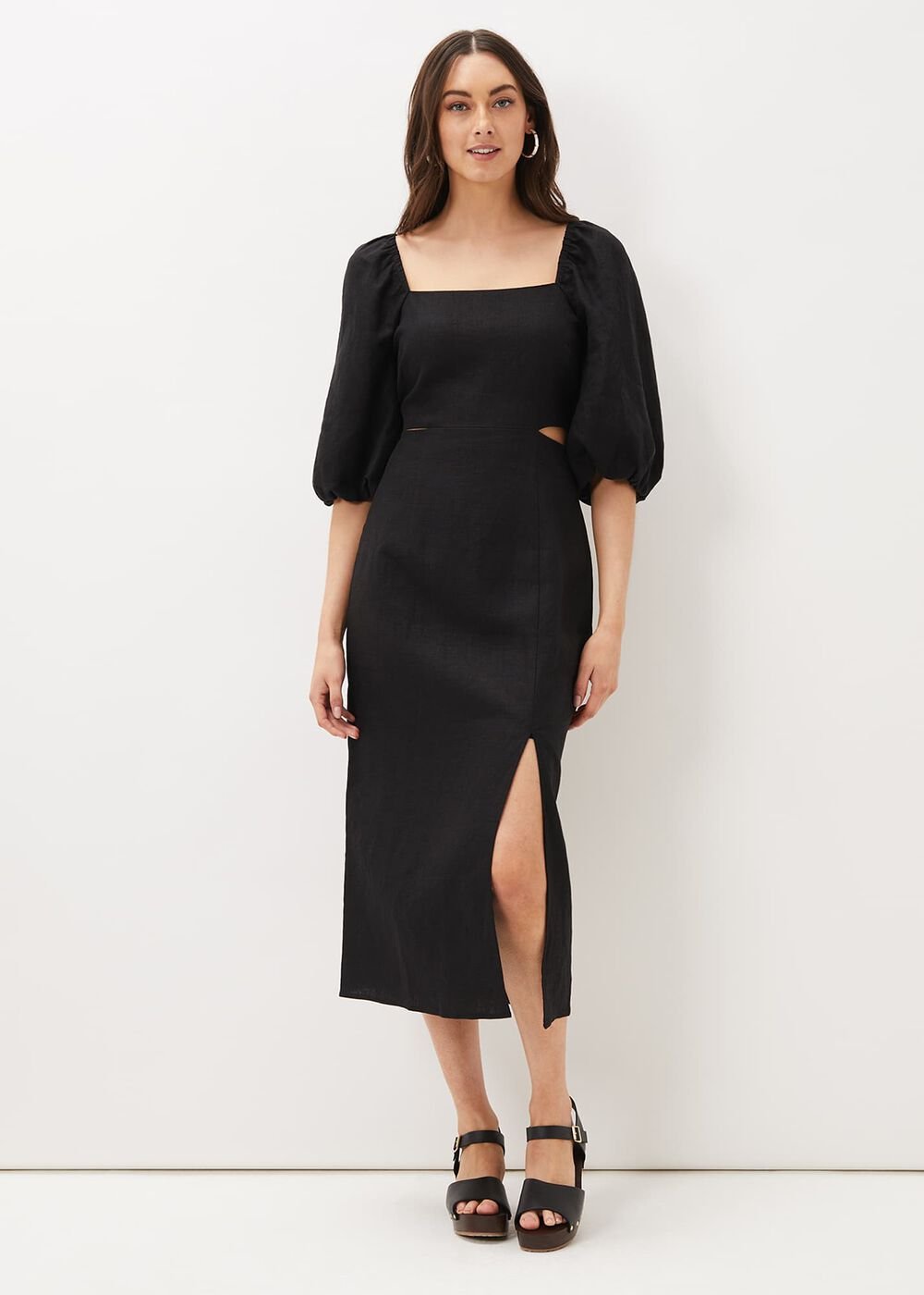 Aoife Cutout Dress - Black