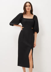 Aoife Cutout Dress - Black