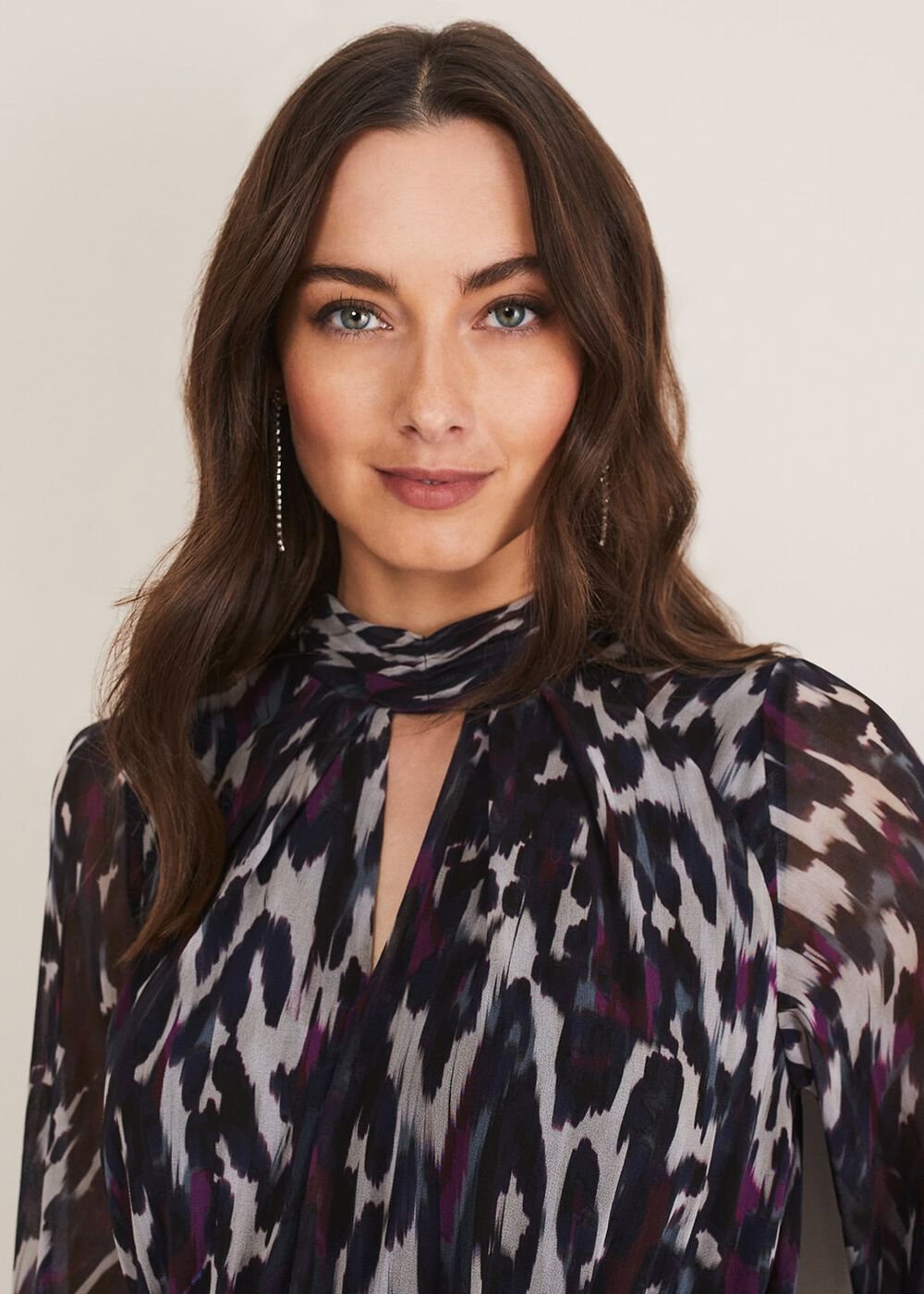 Millicent Print Jumpsuit - Multi-Coloured