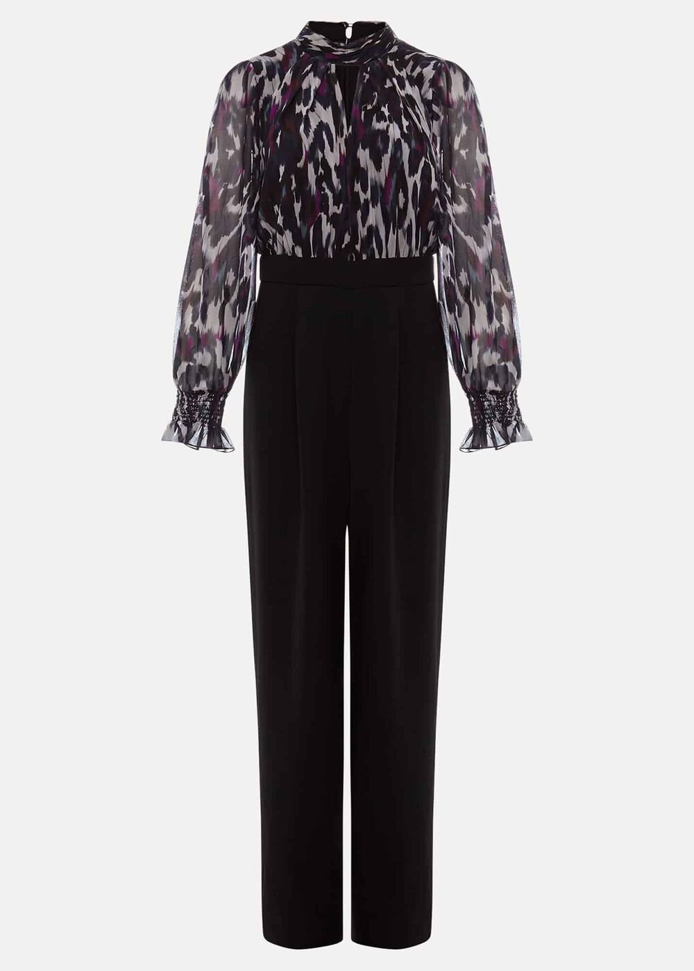 Millicent Print Jumpsuit - Multi-Coloured