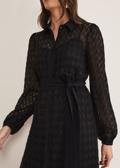 Leila Lace Dress - Black