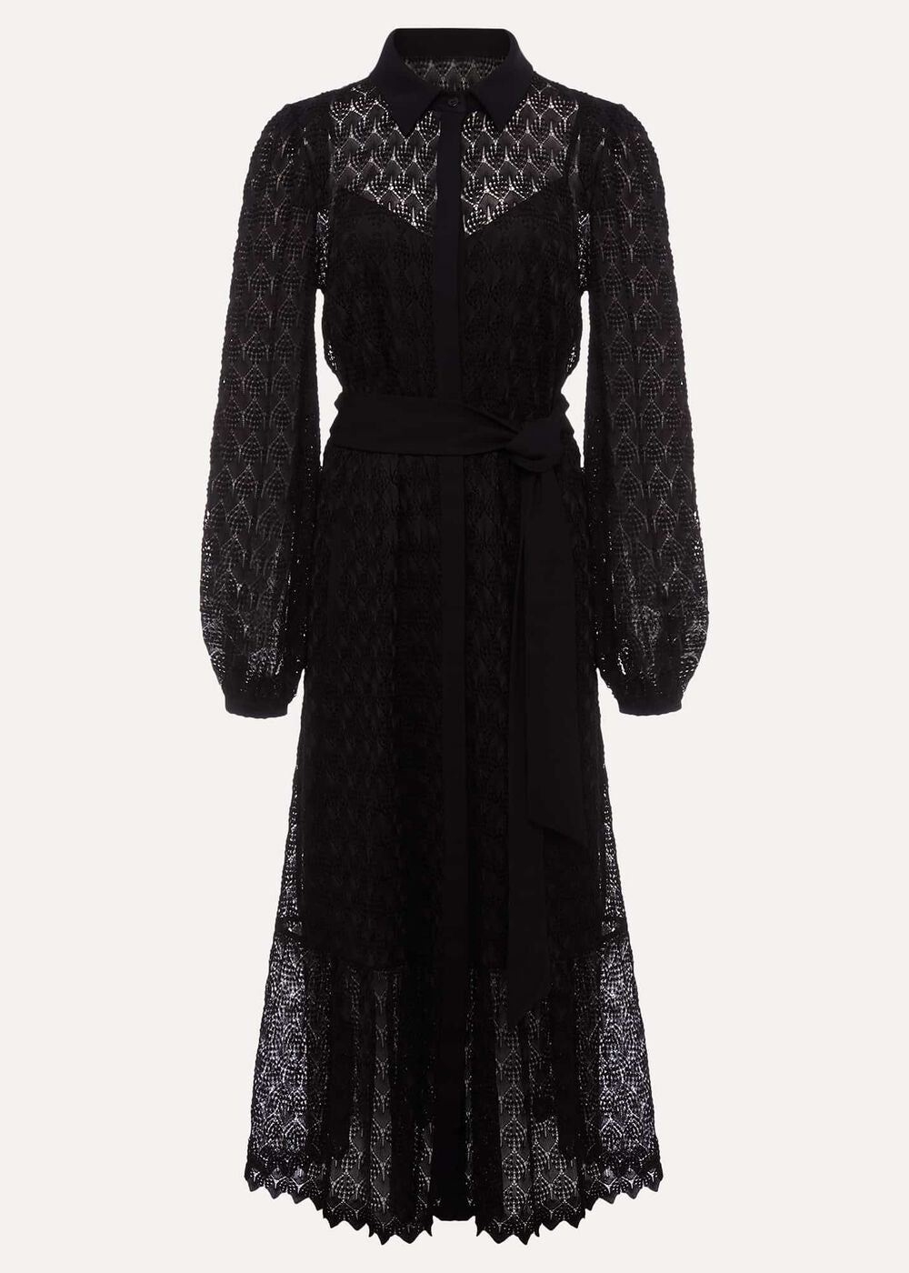 Leila Lace Dress - Black