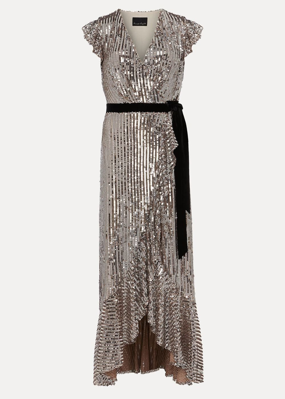 Enja Sequin Maxi Dress - Gold