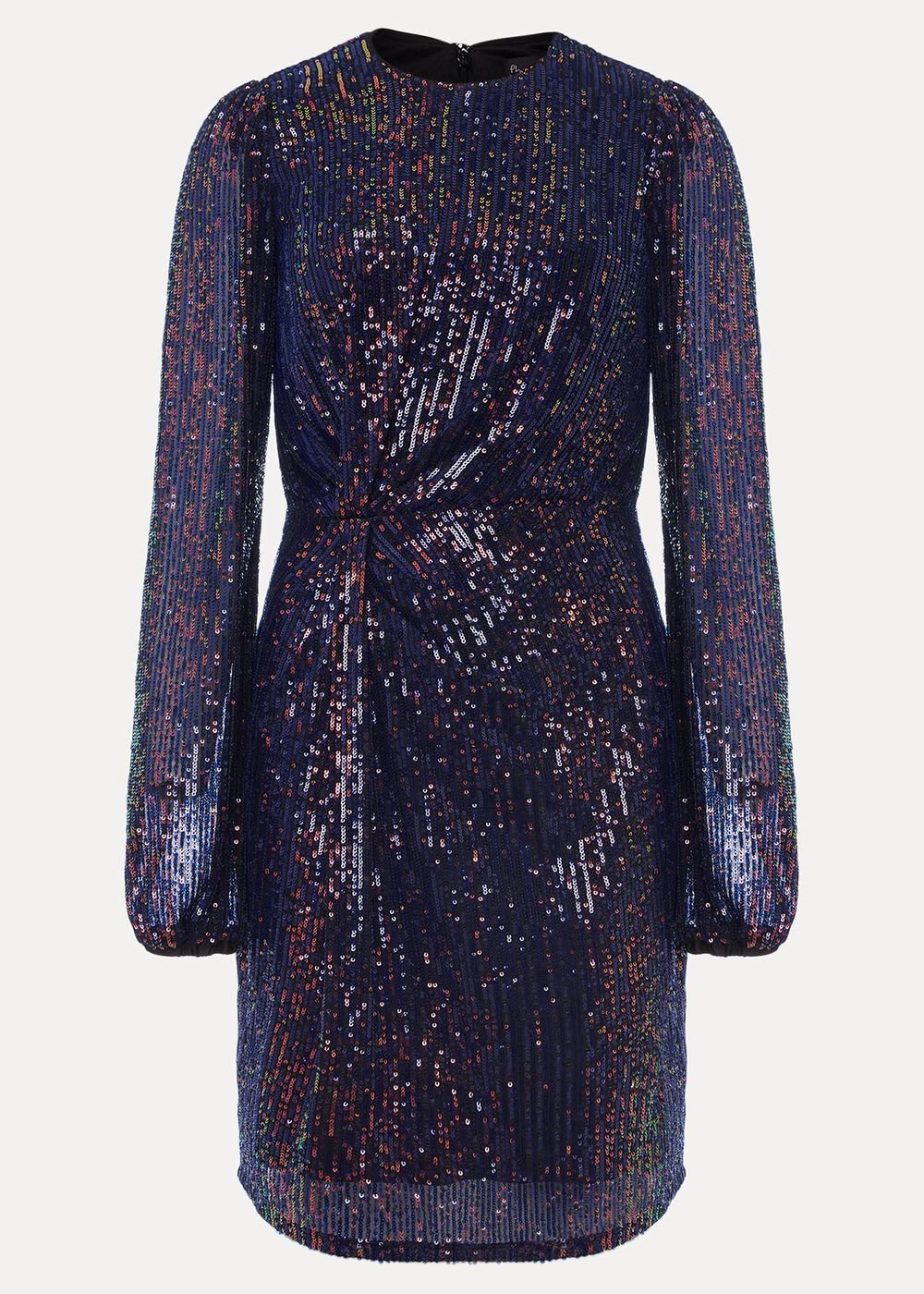 Orianne Sequin Dress - Multi-Coloured