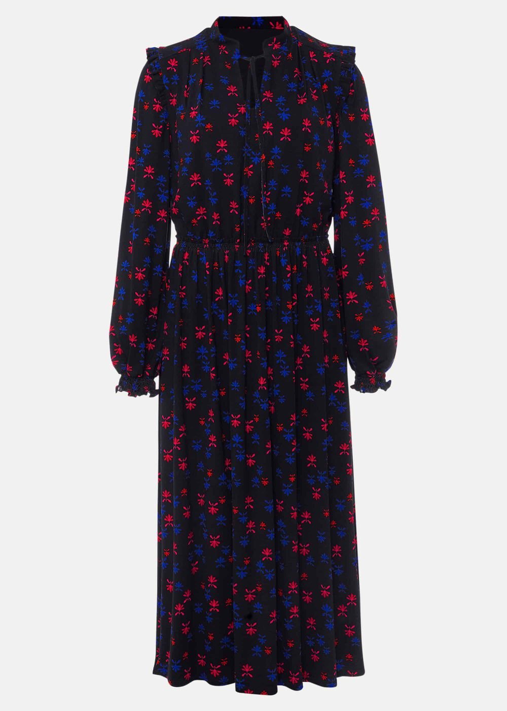 Karleen Ditsy Midi Dress - Multi/Navy
