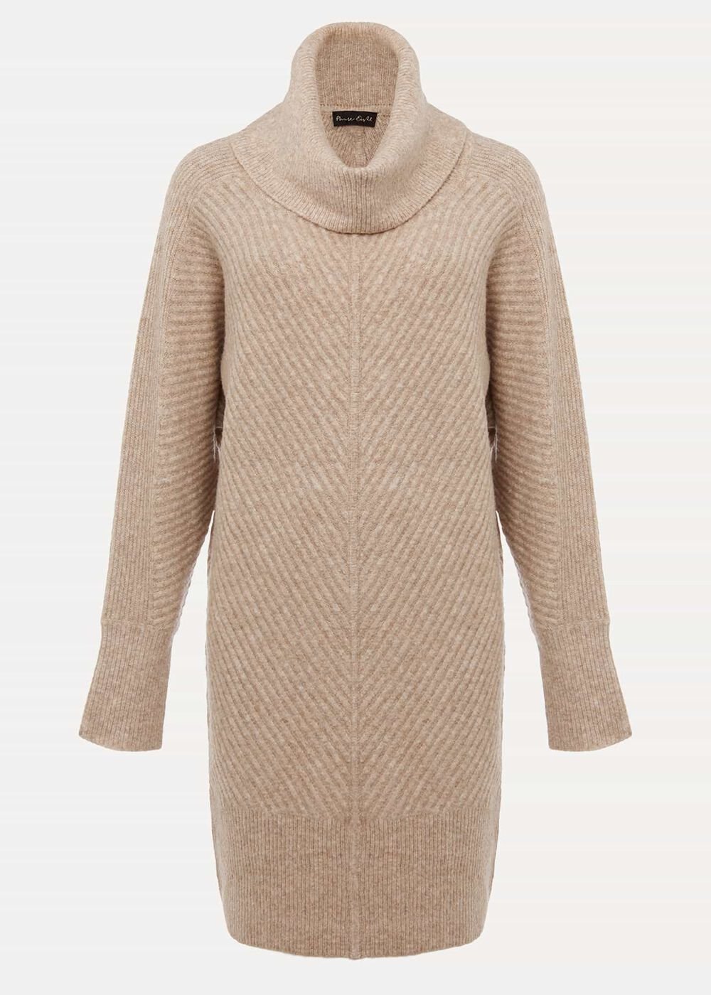 Fillipa Tunic Knit Dress - Oatmeal