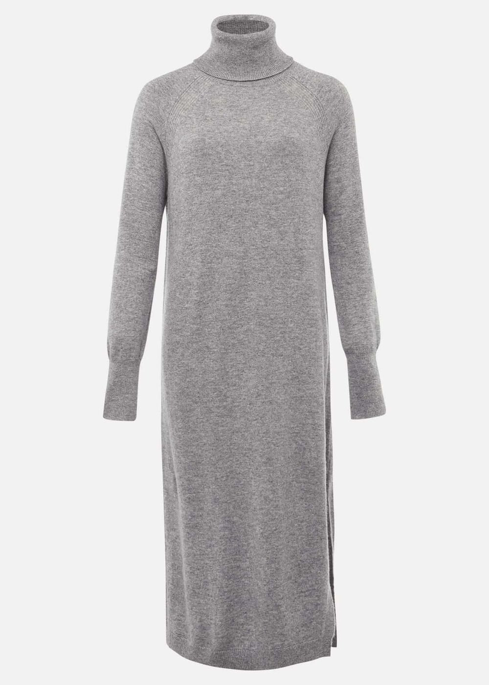 Seline Wool Cashmere Dress - Mid Grey
