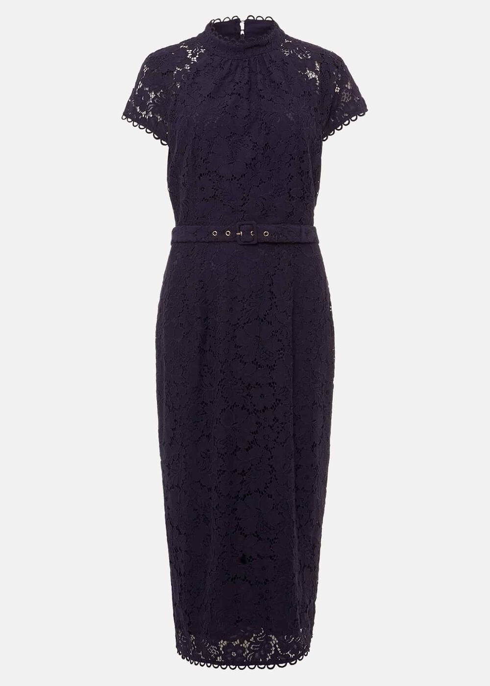 Aurora Lace Dress - Navy