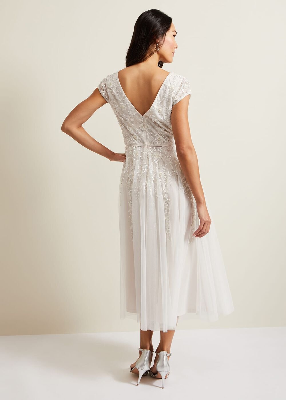 Lorena Tulle Wedding Dress - Ivory
