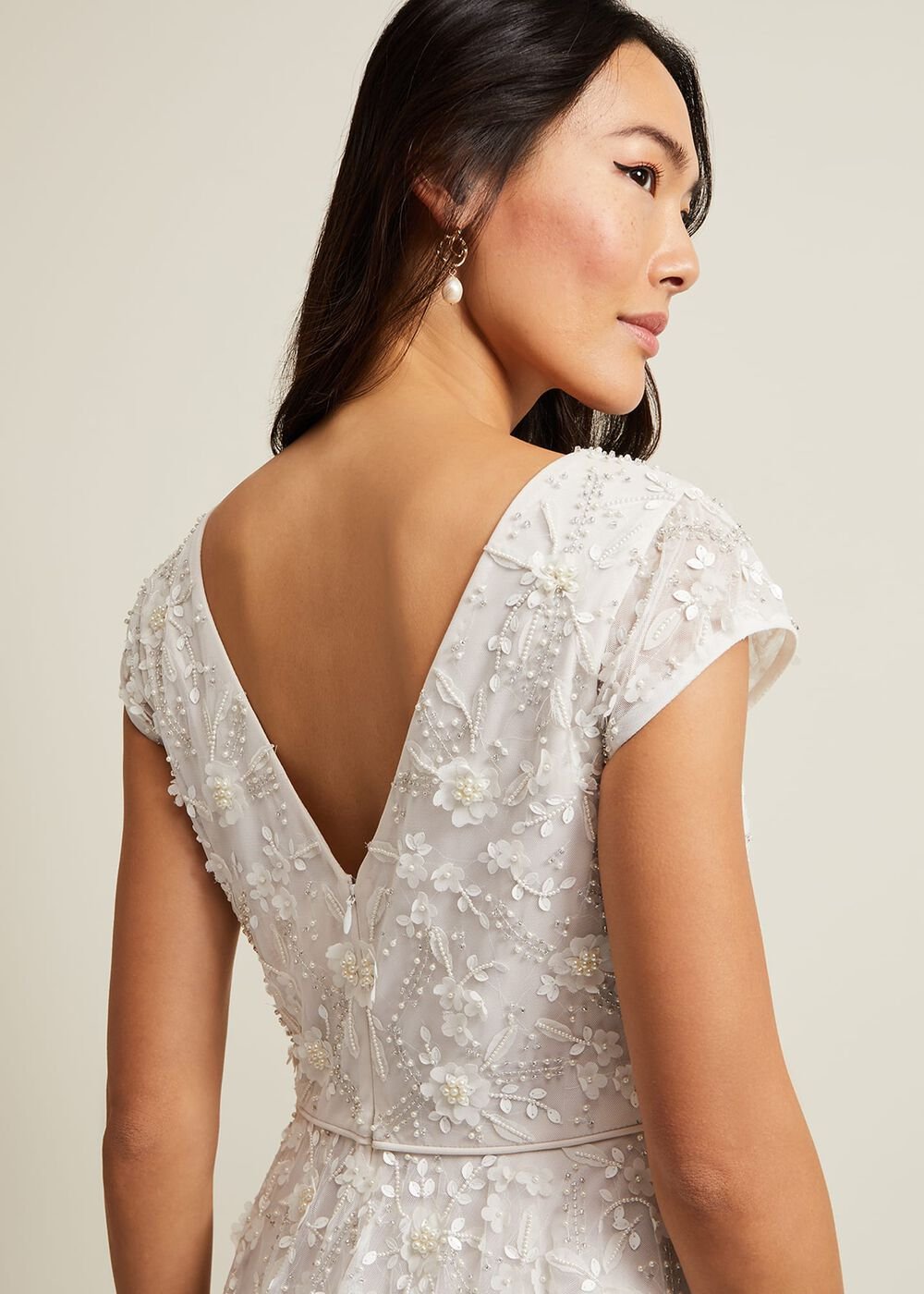 Lorena Tulle Wedding Dress - Ivory