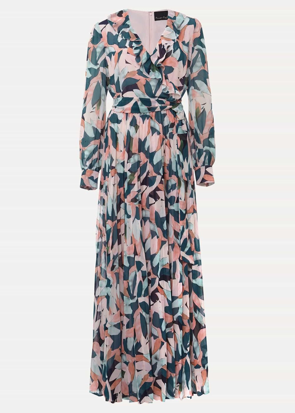 Petite Averie Floral Maxi Dress - Multi-Coloured