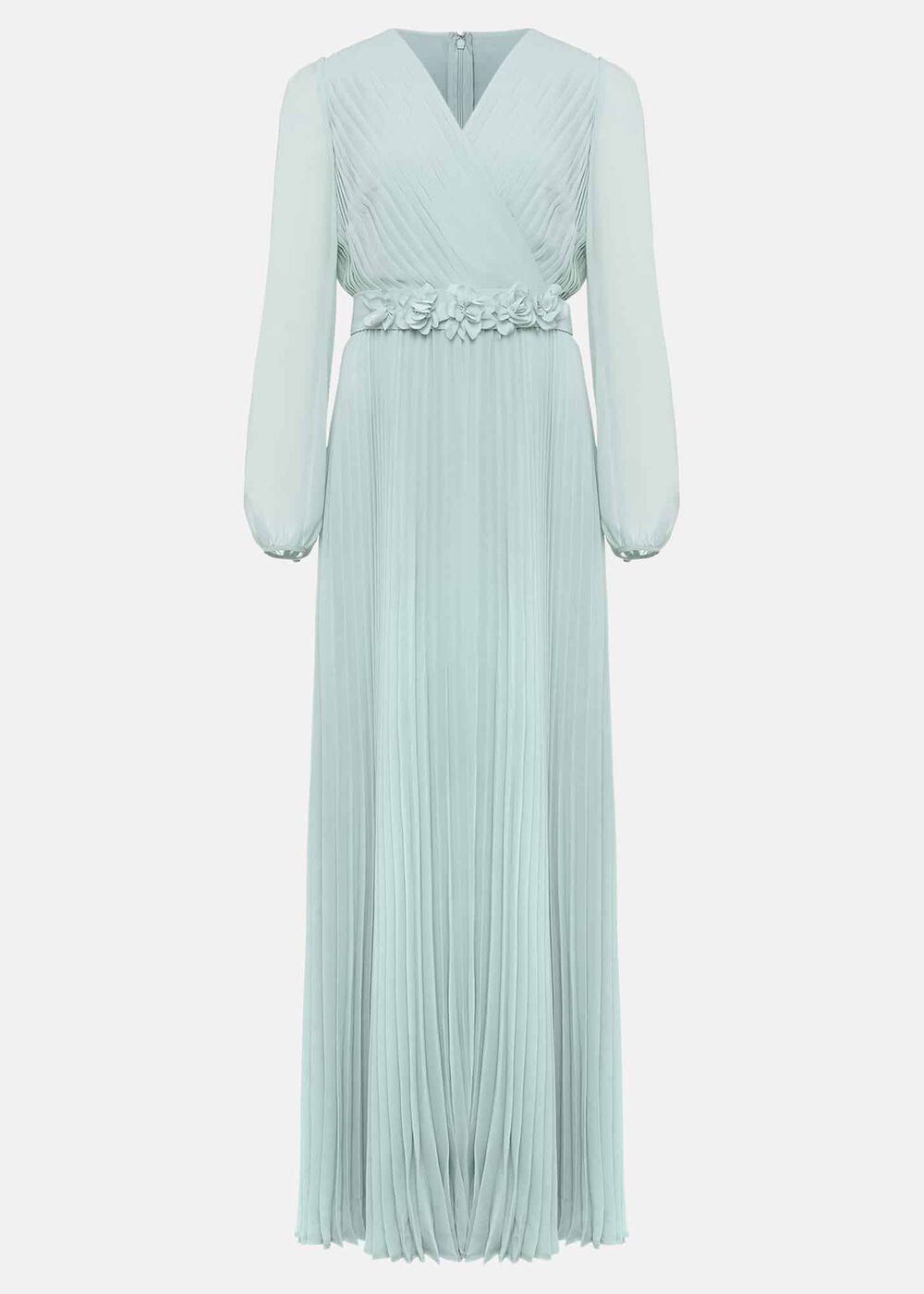 Petite Alecia Pleated Maxi Dress - Peppermint