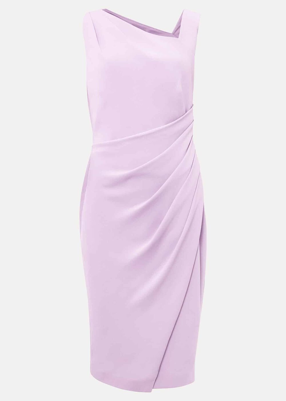Petite Emmie Asymmetric Hem Dress - Crocus