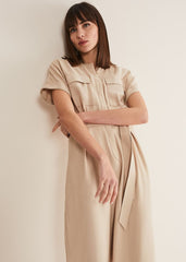 Lyla Stone Wide Leg Jumpsuit - Stone