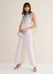Honey Ditsy Jumpsuit - Dark Wash