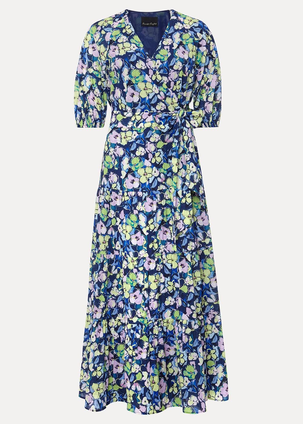 Petite Morven Maxi Dress - Navy/Multi