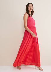 Piper Ombre Maxi Dress - Red/Pink