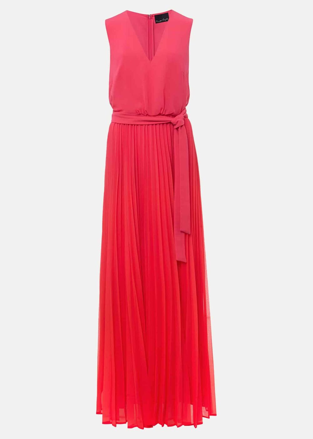 Piper Ombre Maxi Dress - Red/Pink