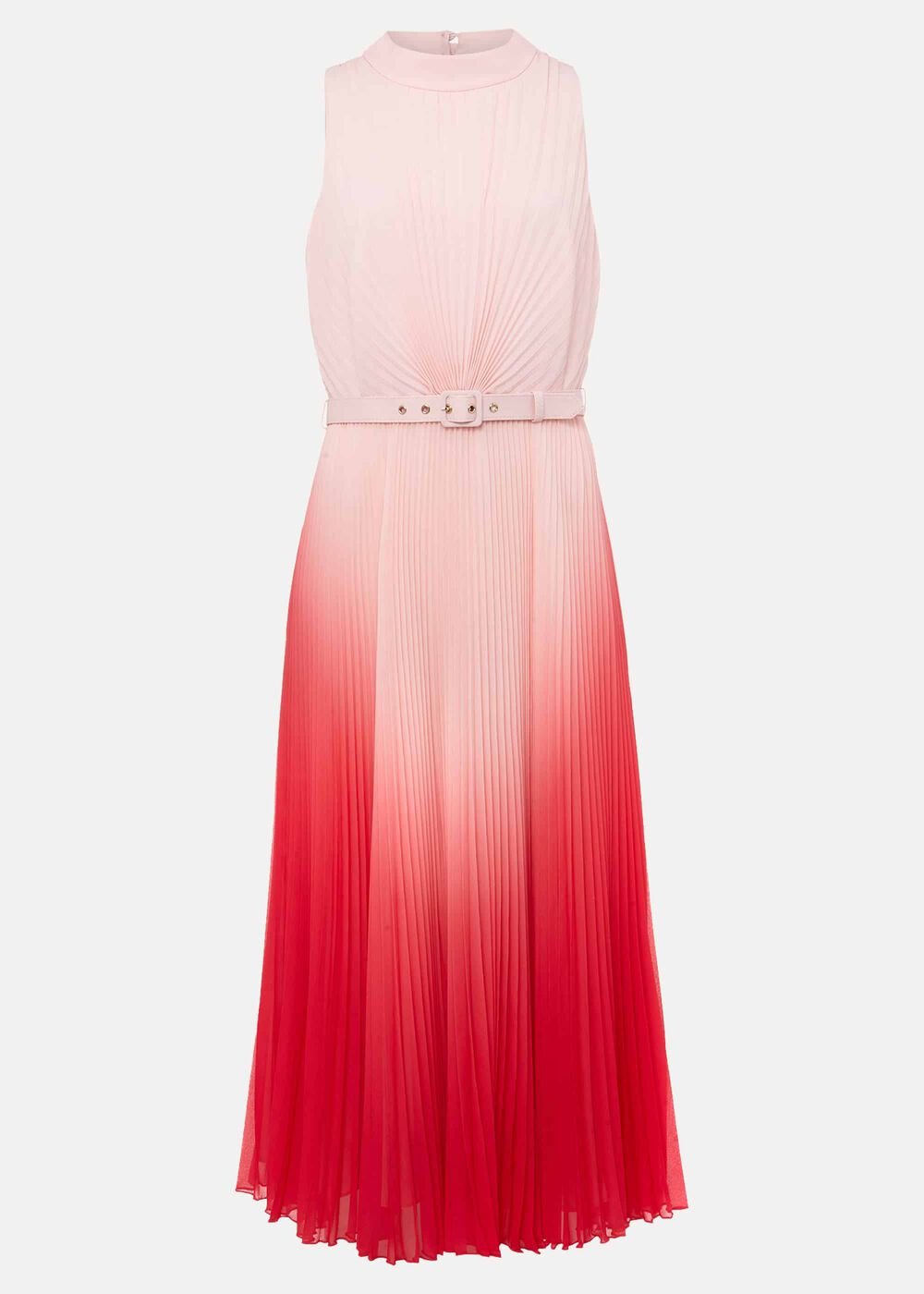 Henrietta Ombre Dress - Pale Pink/Pink