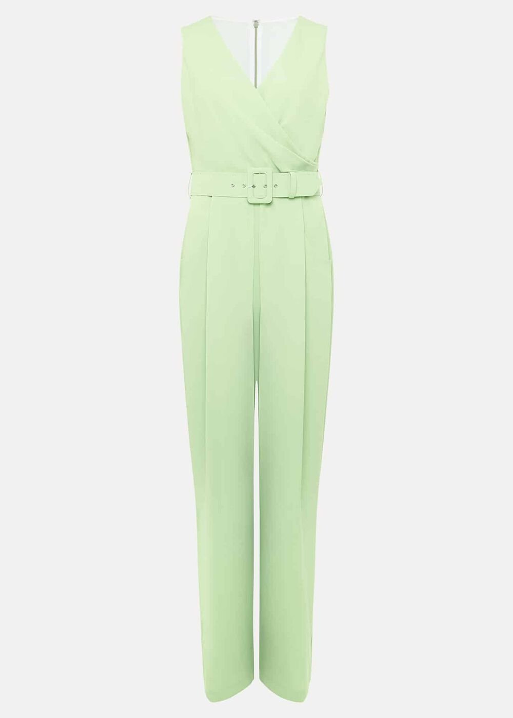 Lissia Green Wide Leg Jumpsuit - Apple Green