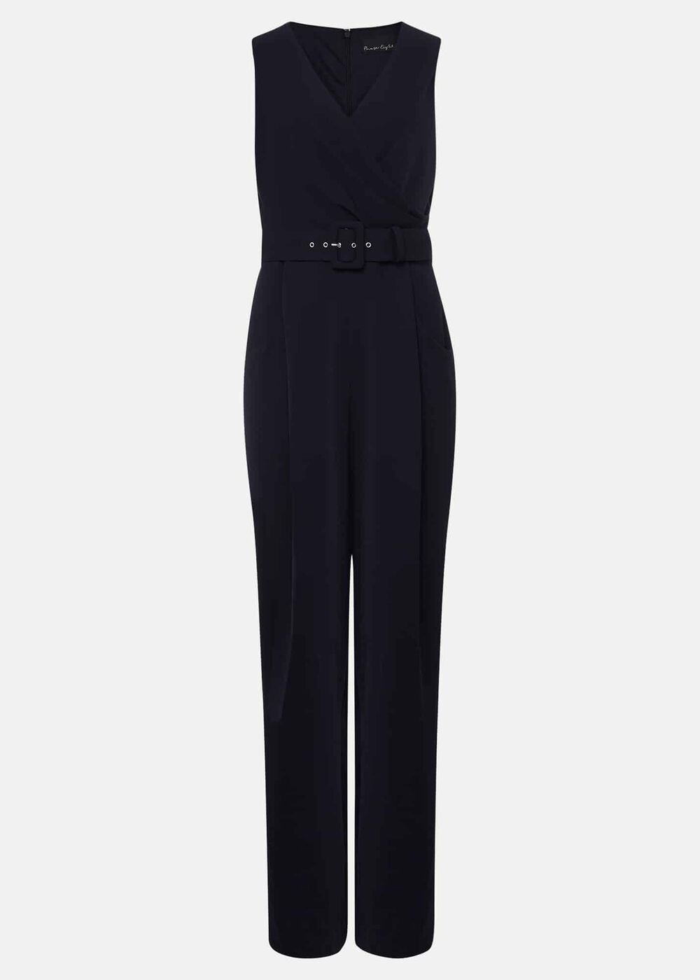 Lissia Navy Wide Leg Jumpsuit - Navy
