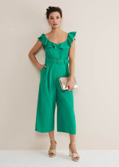 Tazanna Jumpsuit - Grass Green