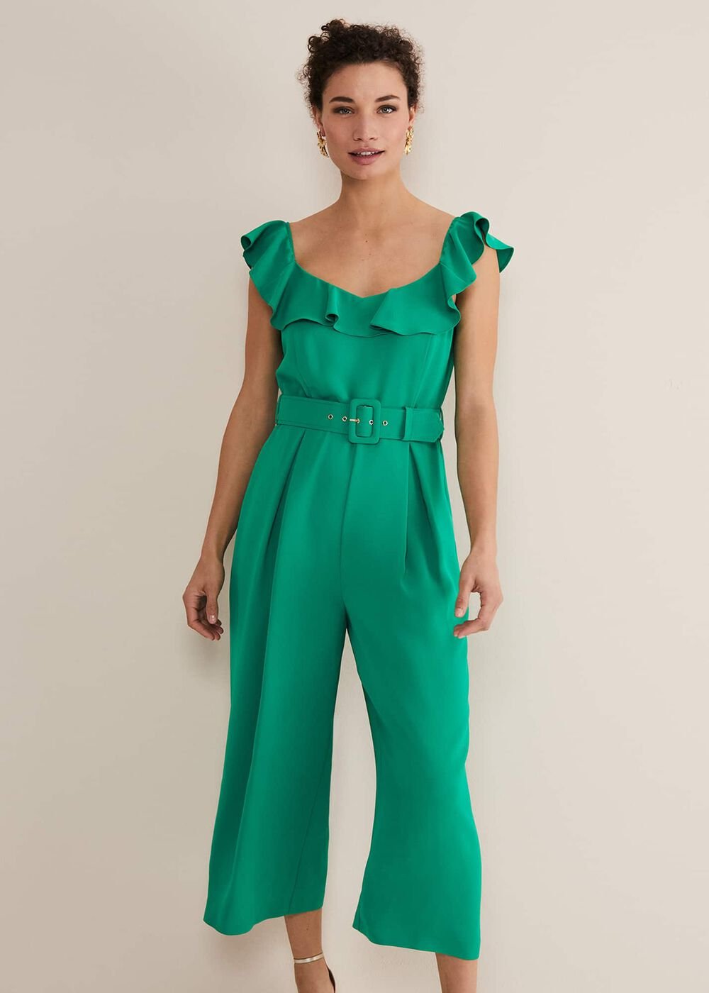 Tazanna Jumpsuit - Grass Green