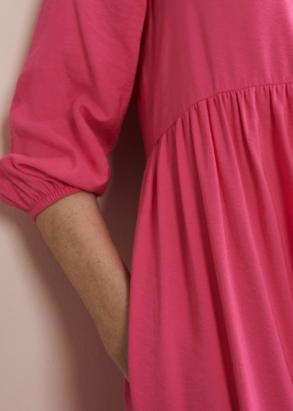 Jayde Tiered Midaxi Dress - Pink
