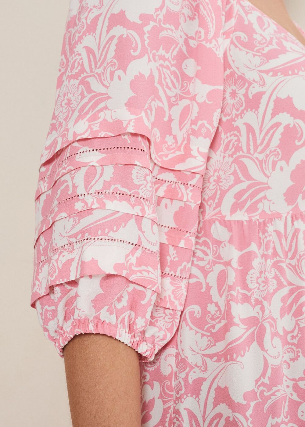 Damyana Midi Dress - Pink